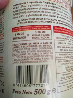 Sucrafor Azucar De Abedul  400Gr (Bambu)