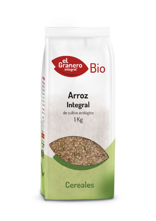 Arroz Integral Redondo Bio 1Kg. (El Granero)