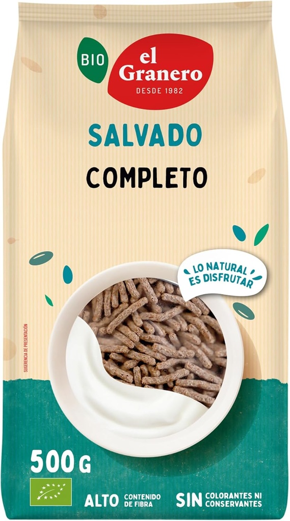 Salvado Completo  Bio 500 Grs. (El Granero)