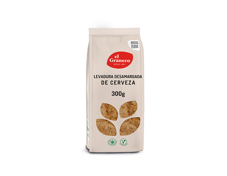 Levadura De Cerveza Desamargada No Bio 300 Grs. (El Granero)