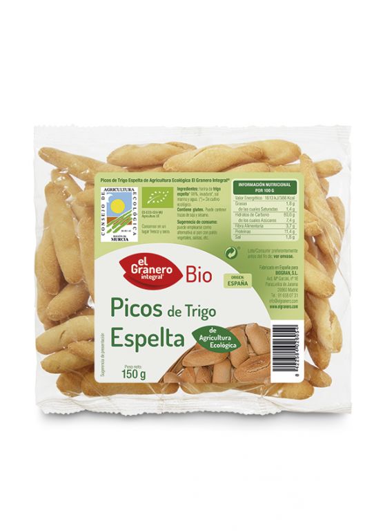 Picos De Espelta 150 Grs. (El Granero)