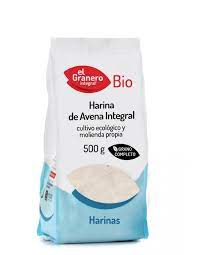 Harina De Avena Integ. 500 Grs. (El Granero)
