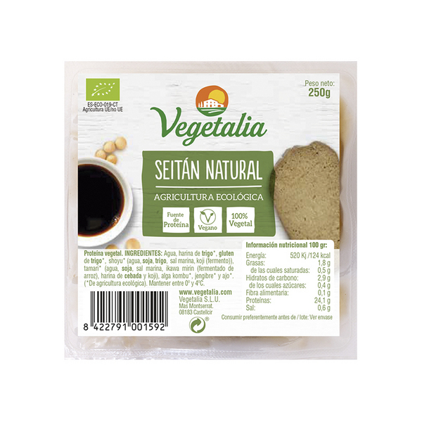 Seitan Fresco Bio 250 Grs. (Vegetalia)