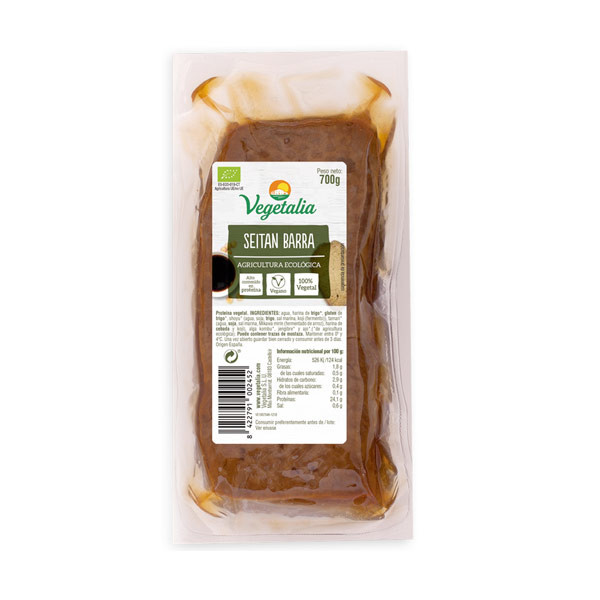 Seitan Barra Bio 700 Grs. (Vegetalia)