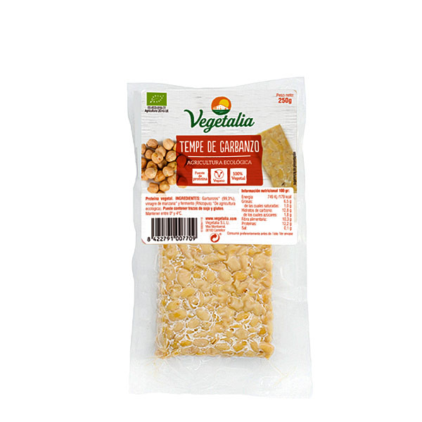 Tempe Garbanzo Natural 250 Grs. (Vegetalia)