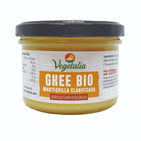 Mantequilla Clarificada Ghee Eco 220 Ml. (Vegetalia)
