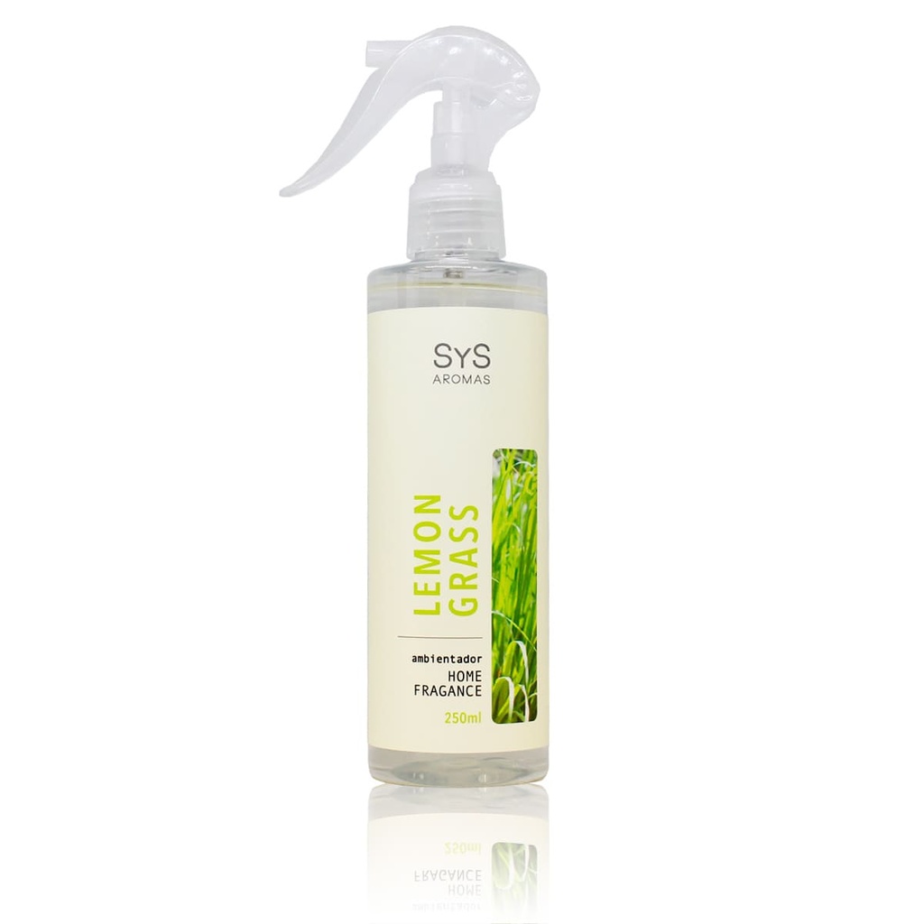 Spray Ambientador Lemon Grass 250 Ml. (Laboratorio SYS)