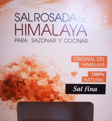 Sal Rosa Del Himalaya Fina En Caja 1 Kg. (Laboratorio SYS)