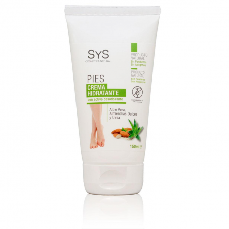Crema De Pies Hidratante Con Aloe Vera 150Ml (S Y S)