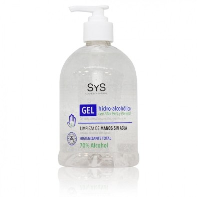 Gel Hidroalcoholico C/ Aloe Vera 500 Ml. ( Lab. S Y S )