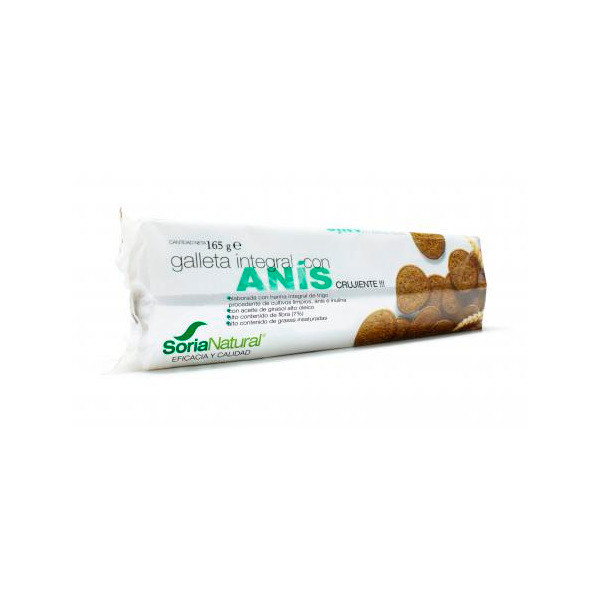 Galleta Integral De Anis 165 Grs. (Soria)
