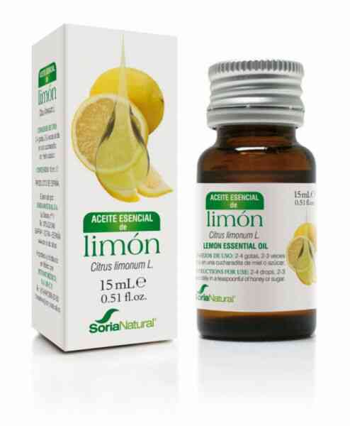 Aceite Esencial Limon 15 Ml (Soria)