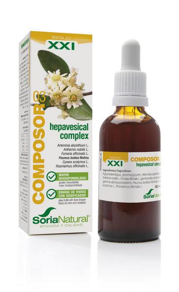 Composor 03 Hepavesical Complex *Boldo Complex* 50 Ml (Soria)