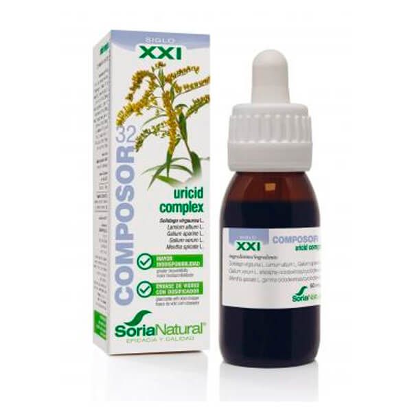 Composor 32 Uricid Complex Siglo Xxi 50 Ml. (Soria)
