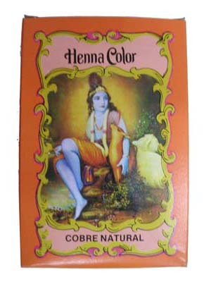 Henna Polvo Cobre Natural 100 Grs. (Radhe Shyam)