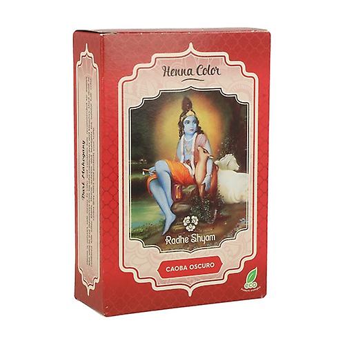Henna Polvo Caoba Oscuro 100 Grs. (Radhe Shyam)