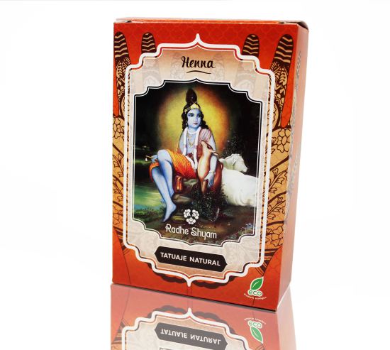 Henna Tatuaje Natural Polvo  50 Grs. (Radhe Shyam)