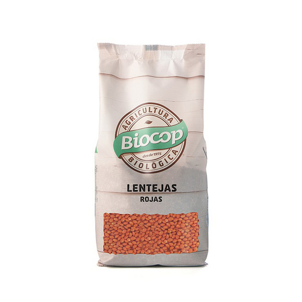 Lentejas Rojas 500 Grs. (Biocop)
