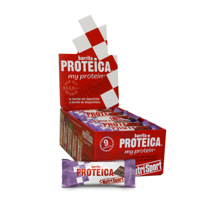 Barrita Proteica  Chocolate 46 Grs. (Nutrisport)