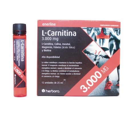 L Carnitina Colina Inositol Magnesio 3000 Mg. 25 Ml. (Herbora)