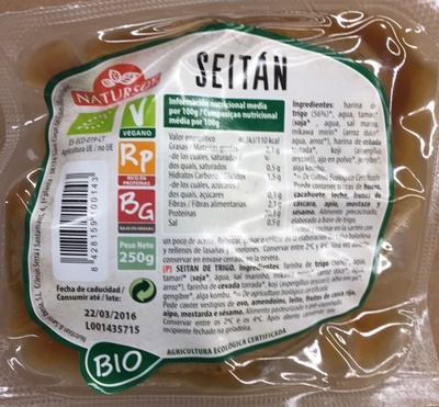Seitan Fresco 250 Grs. (Natursoy)