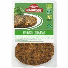 Hamburguesa Espinacas 160 Grs. (Natursoy)