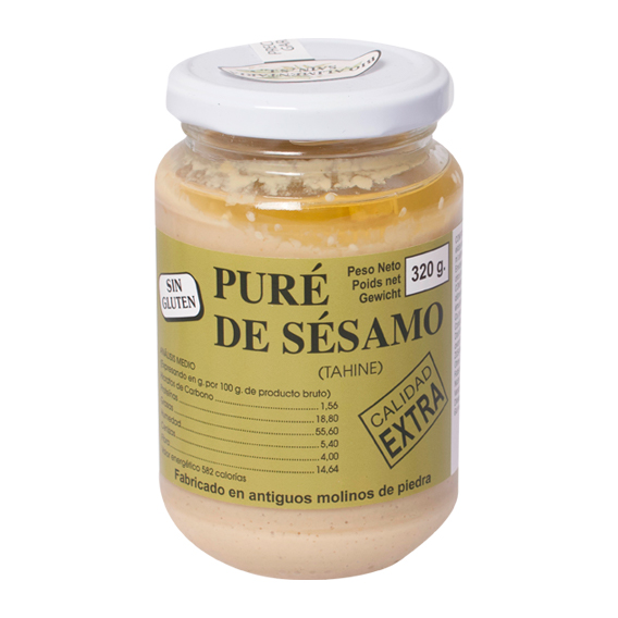 Pure De Sesamo "Tahin" 320 Grs. (Sain)