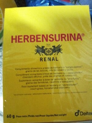 Herbensurina 40 Sobres 60 G. (Deiters)