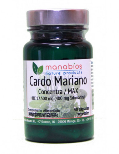 Cardo Mariano Max 12500 Mg. 48 Caps. (Manabios)