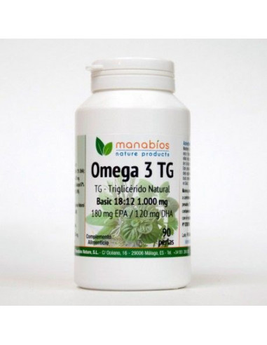 Omega 3 Premium 1000 Mg. 35:25  90 Perlas (Manabios)