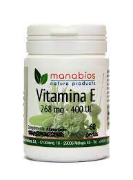 Vitamina E 268 Mg. 400 Ui 60 Perlas (Manabios)
