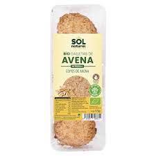Galletas Avena Con Agave Bio 175 Grs. (Sol Natural)