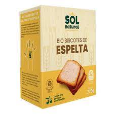 Biscotes De Espelta 32 Tostadas Eco 270 Grs. (Sol Natural)