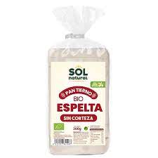 Pan Tierno De Espelta Sin Corteza Bio 300 Grs. (Sol Natural)
