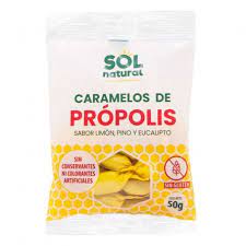 Caramelos De Propolis 50 Gr. (Sol Natural)