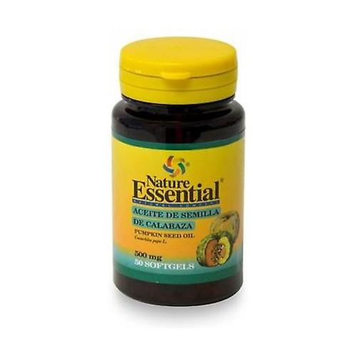 Aceite De Calabaza 50 Perlas  500 Mg. (Nature Essential)