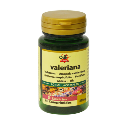 Valeriana Complex 400 Mg. 60 Comp. (Obire)