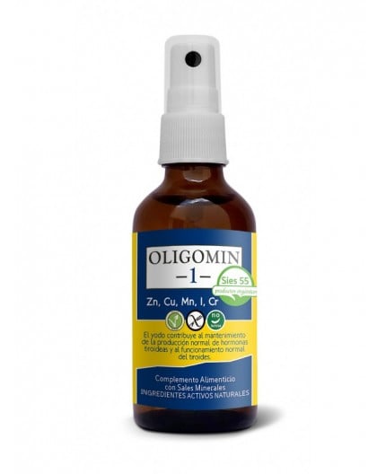 Oligomin 1 Cu,Mn,Zn,I,Cr 50Ml. (Siess 55)