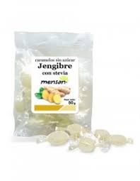 Caramelo Jengibre C/ Estevia 50 Grs. (Mensan)