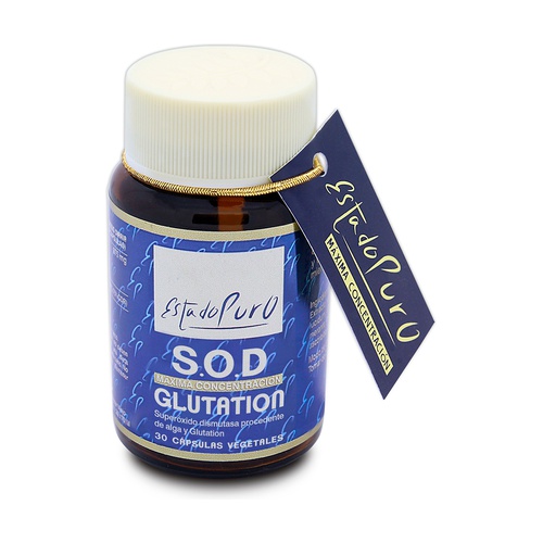 Sod "Superoxido Dismutasa" 40 Caps. (Estado Puro)
