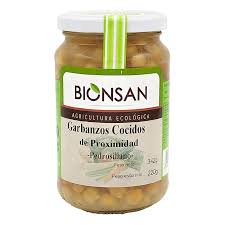Garbanzos Cocidos Eco 220 Grs. (Bionsan)