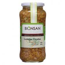 Lentejas Cocidas Bio 400 Grs. (Bionsan)