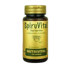 Spiruvital *Espirulina* 100 Comp. 1150 Mg. (Herdibel)