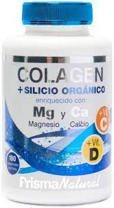 Colageno Marino + Silicio Organ. Vit C, Vit D 180 Comp. (Prisma Natural)