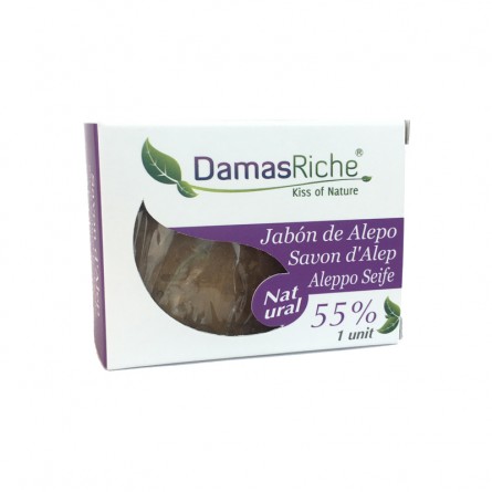 Jabon De Alepo 55%  200 Grs. (Damasriche)