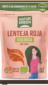 Lenteja Roja Bio 500 Grs. (Naturgreen)