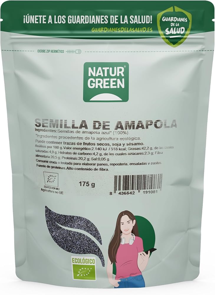 Semilla De Amapola 175Gr.(Naturgreen)
