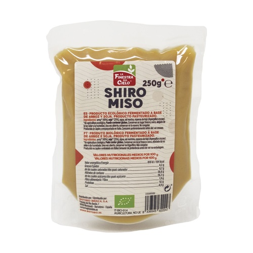 Shiro Miso Blanco Bio 250 Grs. (La Finestra)