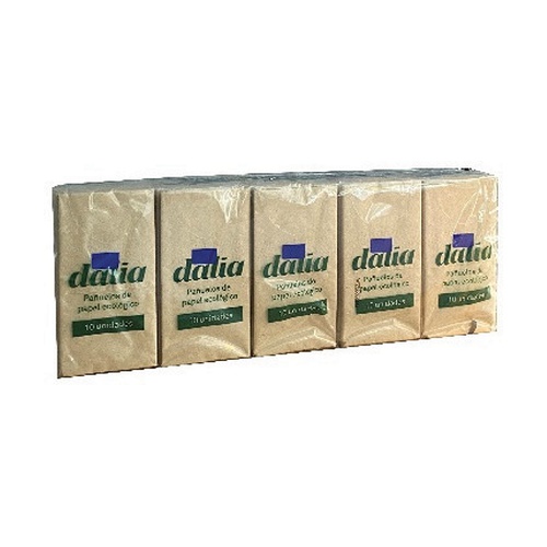 Pañuelos De Bolsillo Bio 10 Paquetes (Dalia)