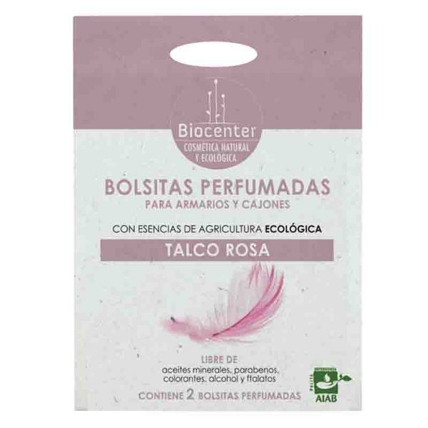 Ecobolsita Armario Talco Rosa 2X10 Grs.(Biocenter)